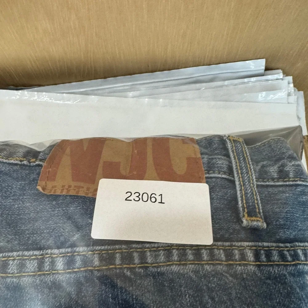 Nautica Jeans Mens Size 36x32‎ Blue Straight Leg Cotton Denim Casual Pants 36x31